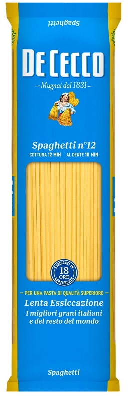 DE CECCO SPAGHETTI N12 NUOVA RICETTA 400 G - Farmacia Del Monaco