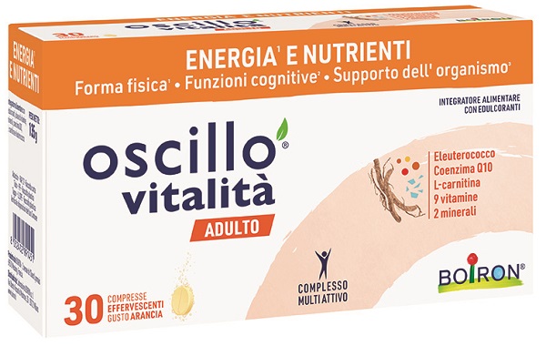OSCILLO VITALITA' ADULTO 30 COMPRESSE EFFERVESCENTI - Farmacia Del Monaco