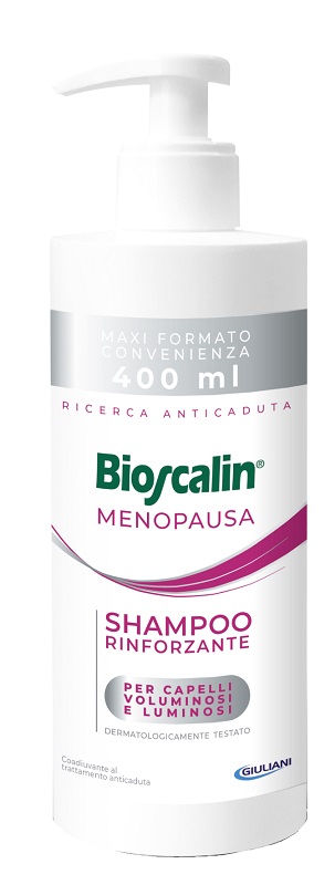 BIOSCALIN MENOPAUSA SHAMPOO RINFORZANTE 400 ML - Farmacia Del Monaco