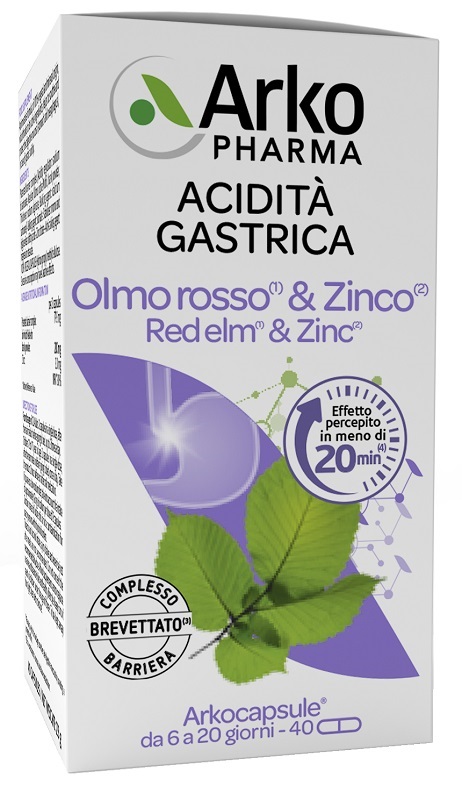 ARKOCPS OLMO ROSSO & ZINCO 40 CAPSULE - Farmacia Del Monaco