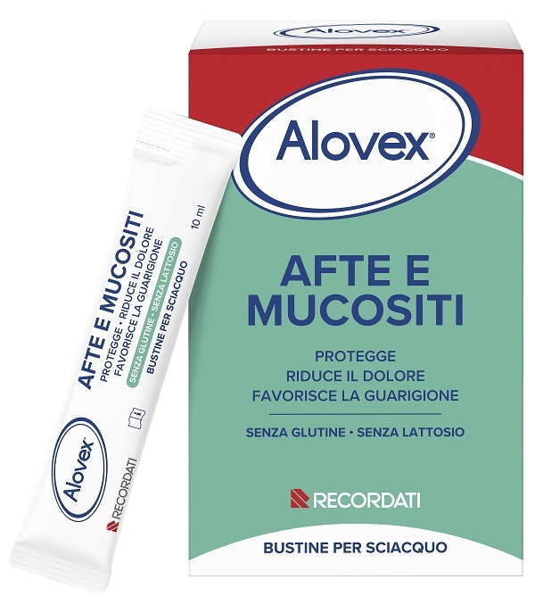 ALOVEX AFTE E MUCOSITI 20 BUSTINE DA 10 ML - Farmacia Del Monaco