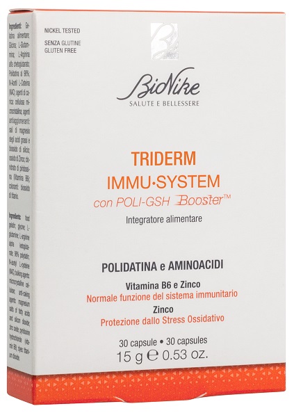 TRIDERM IMMU SYSTEM 30 CAPSULE - Farmacia Del Monaco