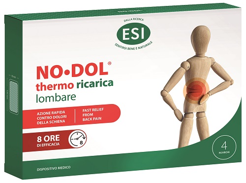 ESI NO DOL THERMO RICARICA LOMBARE 4 PEZZI - Farmacia Del Monaco