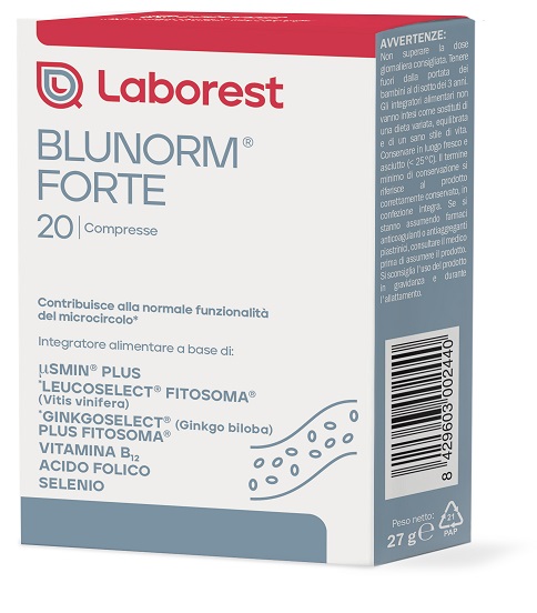 BLUNORM FORTE 20 COMPRESSE - Farmacia Del Monaco