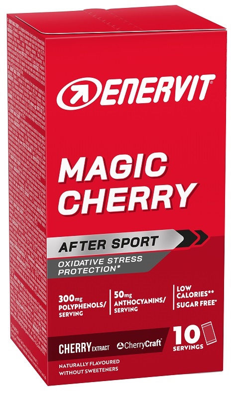 ENERVIT SPORT MAGIC CHERRY 10 BUSTINE - Farmacia Del Monaco