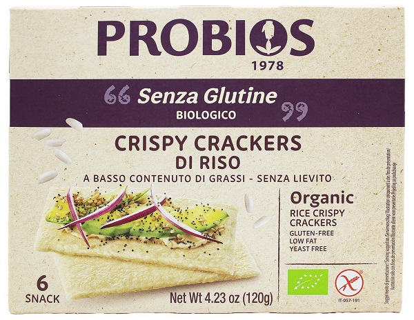 CRISPY CRACKERS RISO 6 PEZZI DA 20 G - Farmacia Del Monaco
