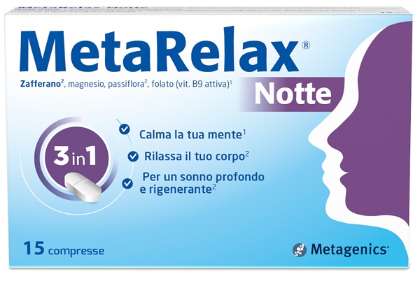 METARELAX NOTTE 15 COMPRESSE - Farmacia Del Monaco