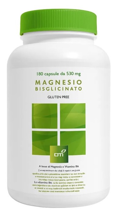 MAGNESIO BISGLICINATO 180 CAPSULE DA 530 MG - Farmacia Del Monaco