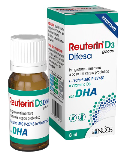 REUTERIN D3 DIFESA GOCCE CON DHA 8 ML - Farmacia Del Monaco