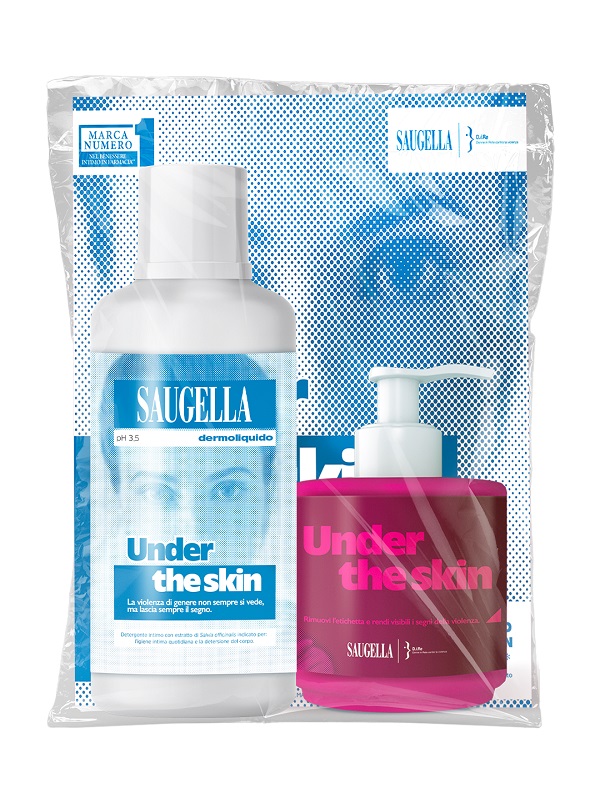 SAUGELLA UNDER THE SKIN BUNDLE 1 FLACONE 500 ML + 1 FLACONE 150 ML - Farmacia Del Monaco