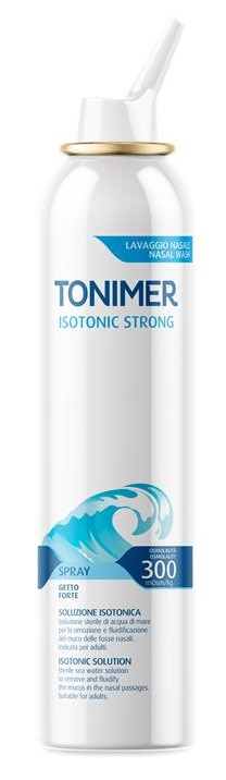 TONIMER ISOTONIC STRONG SPRAY 200 ML OSMOLALITA' 300 MOSM/KG - Farmacia Del Monaco