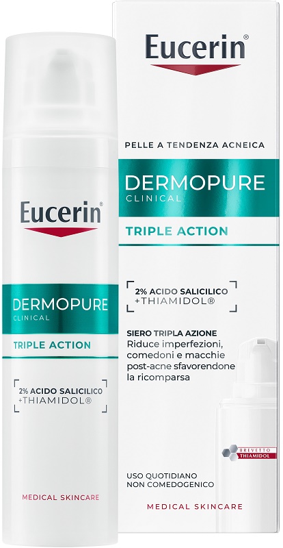 EUCERIN DERMOPURE CLINICAL SIERO TRIPLA AZIONE 40 ML - Farmacia Del Monaco