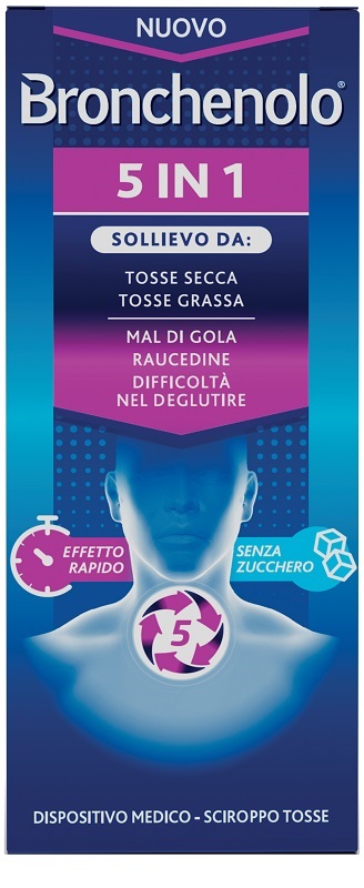 BRONCHENOLO 5 IN 1 120 ML - Farmacia Del Monaco