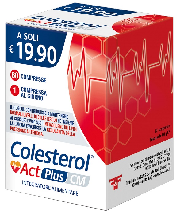 COLESTEROL ACT PLUS CM 60 COMPRESSE - Farmacia Del Monaco