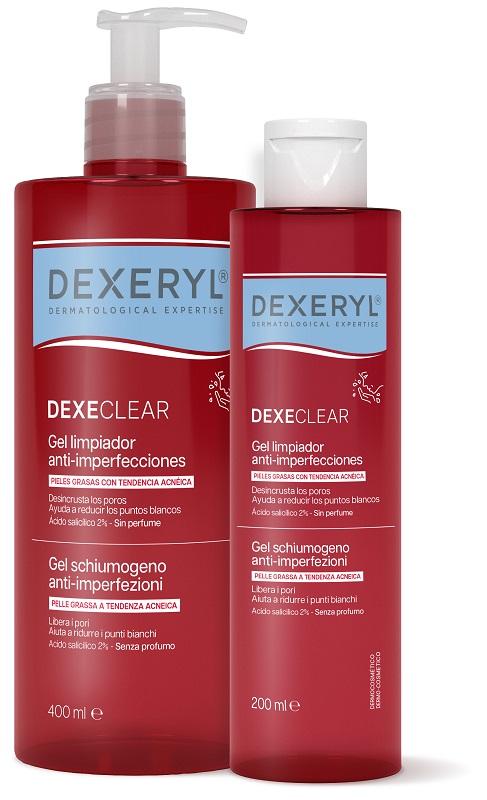 DEXECLEAR GEL SCHIUMOGENO ANTI IMPERFEZIONI 400 ML - Farmacia Del Monaco