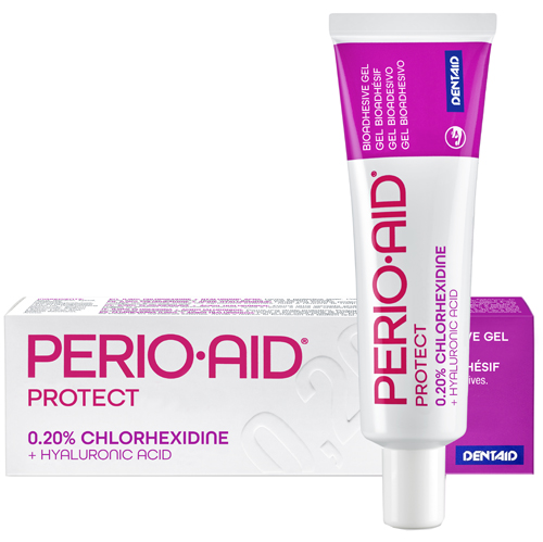 PERIO-AID PROTECT GEL BIOADESIVO CLOREXIDINA 0,20%+ACIDO IALURONICO 30 ML - Farmacia Del Monaco