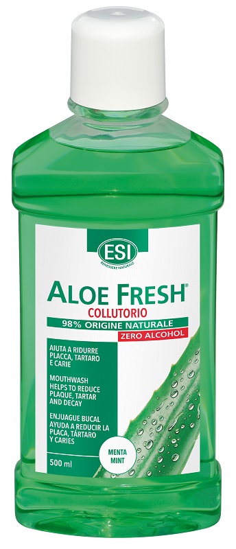 ESI ALOE FRESH COLLUTORIO ZERO ALCOOL 500 ML - Farmacia Del Monaco