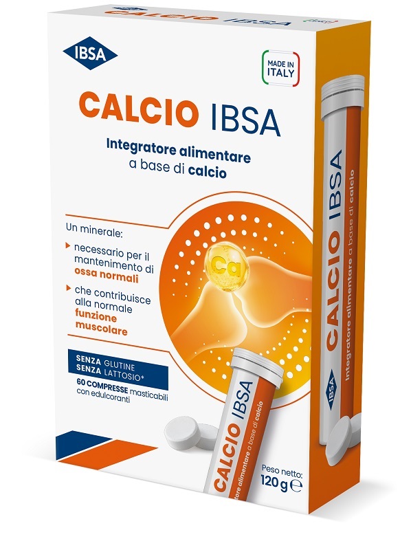 CALCIO IBSA 60 COMPRESSE - Farmacia Del Monaco