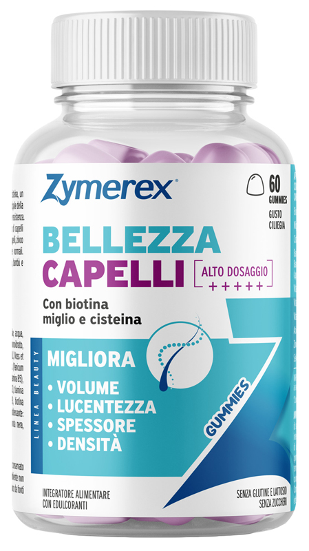 ZYMEREX GUM BELLEZZA CAPELLI 60 GOMMOSE - Farmacia Del Monaco