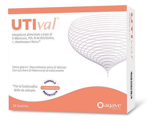 UTIVAL 28 BUSTINE NATURALMENTE PRIVO DI LATTOSIO CON ZUCCHERO D-MANNOSIO ED EDULCORANTE FORMULA BREVETTATA N. 102021000021134 - Farmacia Del Monaco