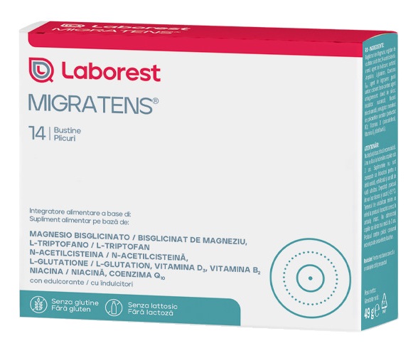 MIGRATENS 14 BUSTINE NUOVA FORMULA - Farmacia Del Monaco