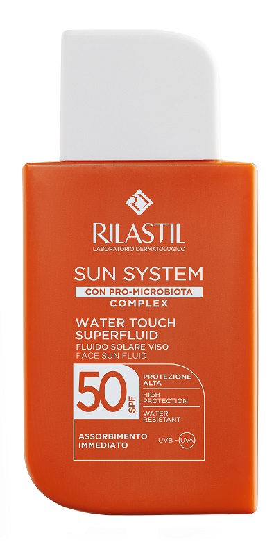 RILASTIL SUN SPF50 WATER SUPERFLUID 50 ML - Farmacia Del Monaco