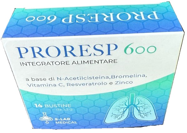 PRORESP 600 14 BUSTINE DA 3,3 G - Farmacia Del Monaco