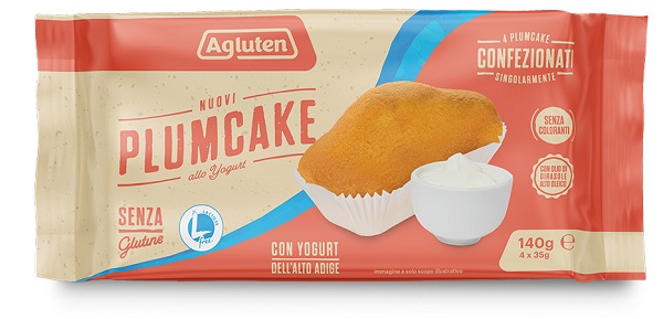 AGLUTEN NUOVI PLUMCAKE YOGURT 4 PEZZI DA 35 G - Farmacia Del Monaco