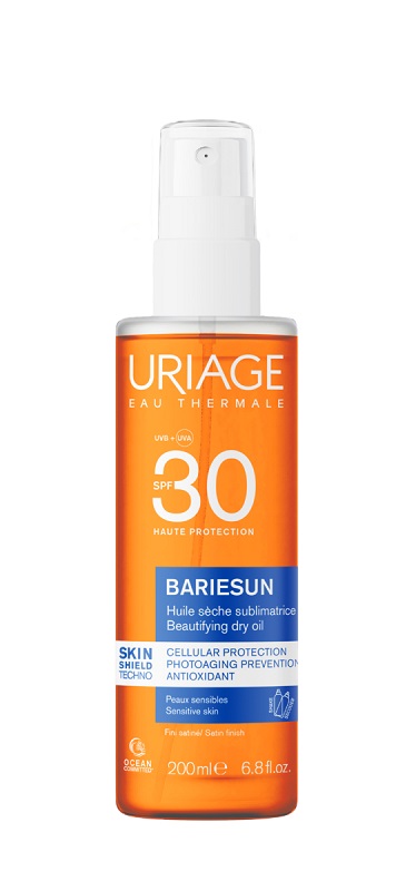 URIAGE EAU THERMALE BARIESUN SPF30 HUILE SECHE SUBLIMATRICE 200 ML - Farmacia Del Monaco