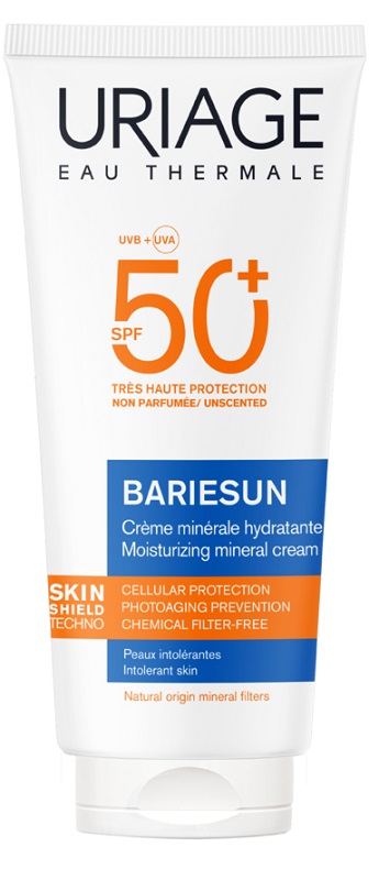 URIAGE EAU THERMALE BARIESUN SPF50+ CREME MINERALE HYDRATANTE 100 ML - Farmacia Del Monaco