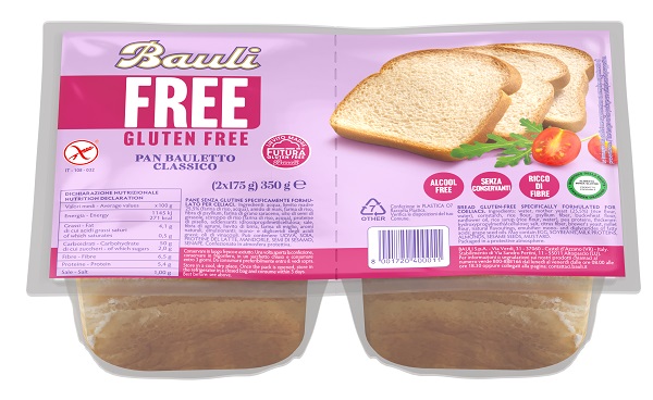 BAULI FREE PAN BAULETTO CLASSICO 350 G - Farmacia Del Monaco