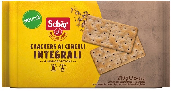 SCHAR CRACKERS CEREALI INTEGRALI 6 PEZZI DA 35 G - Farmacia Del Monaco