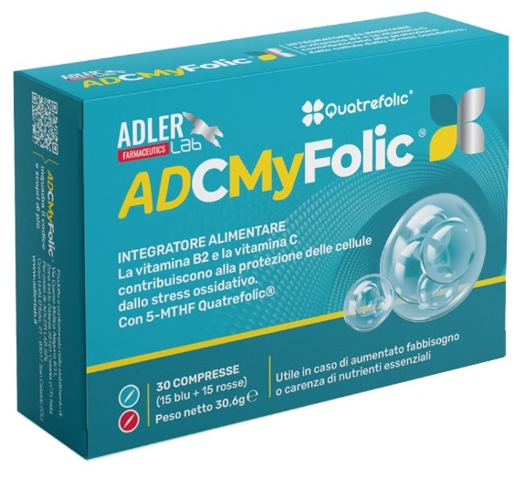 ADCMYFOLIC 30 COMPRESSE - Farmacia Del Monaco
