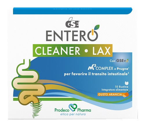 GSE ENTERO CLEANER LAX 10 BUSTINE - Farmacia Del Monaco