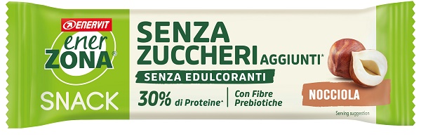 ENERZONA SNACK NOCCIOLE RICOPERTA DI CACAO CON LATTE 33 G - Farmacia Del Monaco