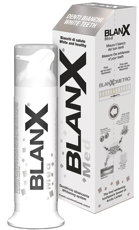 BLANX MED DENTI BIANCHI 75 ML - Farmacia Del Monaco