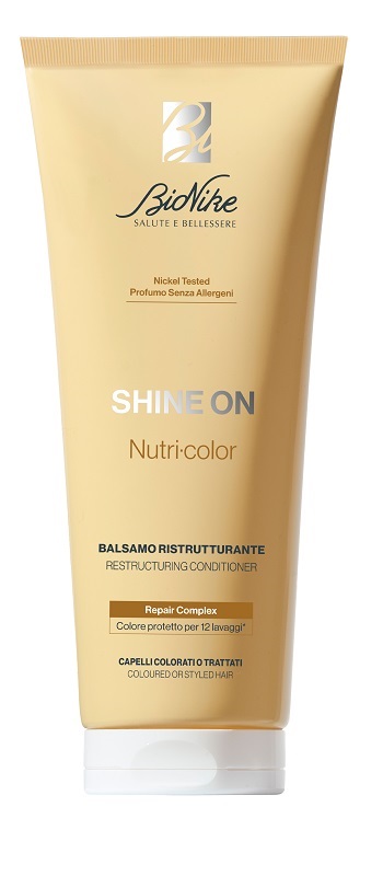 BIONIKE SHINE ON NUTRI-COLOR BALSAMO RISTRUTTURANTE 200 ML - Farmacia Del Monaco