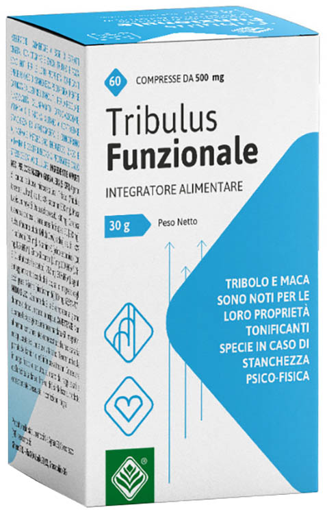 TRIBULUS FUNZIONALE 60 COMPRESSE - Farmacia Del Monaco