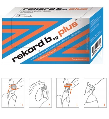 REKORD B12 PLUS 10 FLACONCINI 10 ML - Farmacia Del Monaco