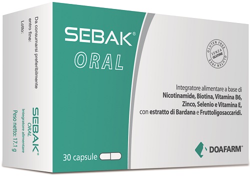 SEBAK ORAL 30 CAPSULE - Farmacia Del Monaco