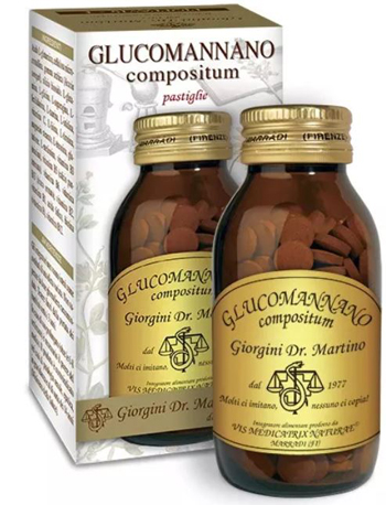 GLUCOMANNANO COMPOSITUM 180 PASTIGLIE 90 G - Farmacia Del Monaco
