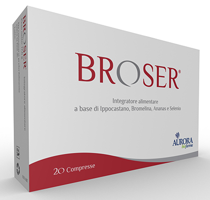 BROSER 20 COMPRESSE - Farmacia Del Monaco