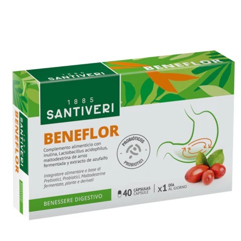 BENEFLOR 40 CAPSULE DA 0,5 G - Farmacia Del Monaco