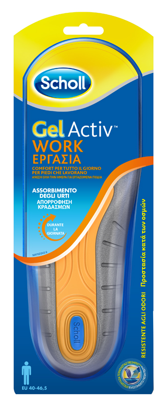 SCHOLL GEL ACTIV WORK UOMO - Farmacia Del Monaco
