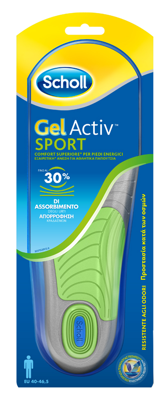SCHOLL GEL ACTIV SPORT UOMO - Farmacia Del Monaco