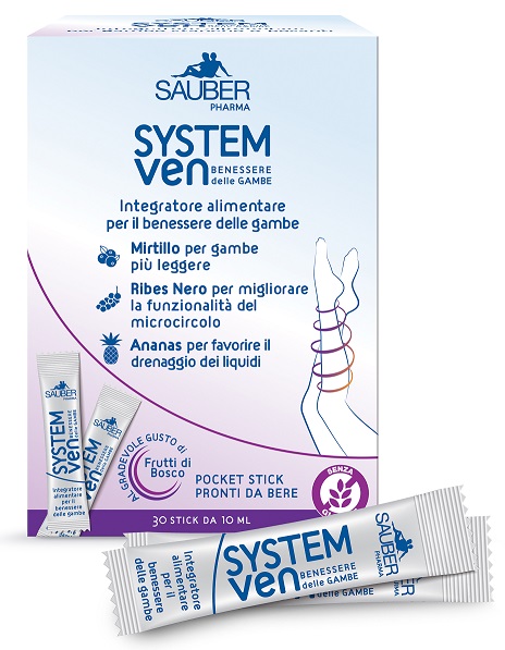 SAUBER SYSTEM VEN 30 STICK 10 ML - Farmacia Del Monaco