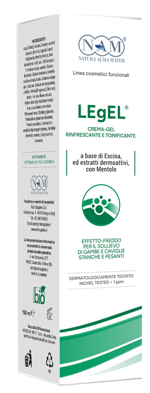 LEGEL CREMA-GEL RIFRESCANTE E TONIFICANTE PER GAMBE 150 ML - Farmacia Del Monaco