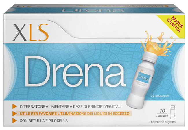 XLS DRENA 10 FLACONCINI X 10 ML - Farmacia Del Monaco