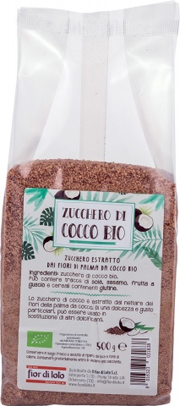 FIOR DI LOTO ZUCCHERO DI COCCO BIO 500 G - Farmacia Del Monaco