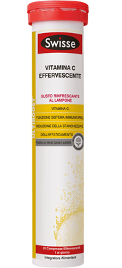 SWISSE VITAMINA C EFFERVESCENTE 20 COMPRESSE - Farmacia Del Monaco